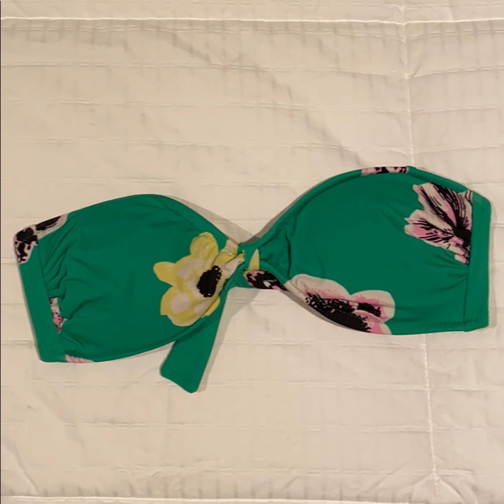 J Crew Factory bandeau swim top